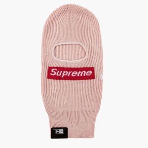 SUPREME NEW ERA BOX LOGO BALACLAVA - Pink NWT
